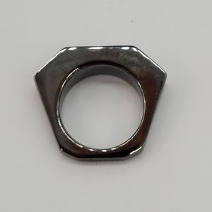 Vita Fede Octagon 24k Chrome Ring New